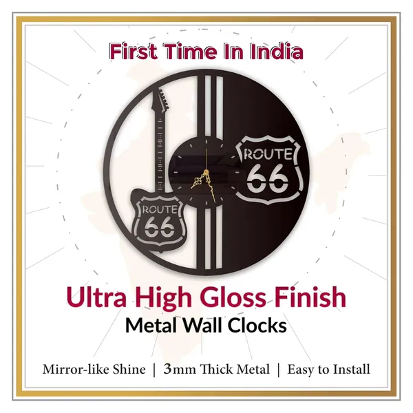 Black_Highway_Rider_Wall_Clock_Metal_Built_Ultra_High_Gloss_Metal_Wall_Clock_Silent_Non_Ticking_Movement_Retro_Wall_Decor_For_Living_Room_Cafe