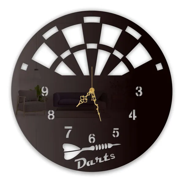 Black_Darts_Theme_Wall_Clock_Metal_Cut_Silent_Sweep_Dartboard_Inspired_Wall_Decor_For_Living_Room_Game_Room_Sports_Lovers