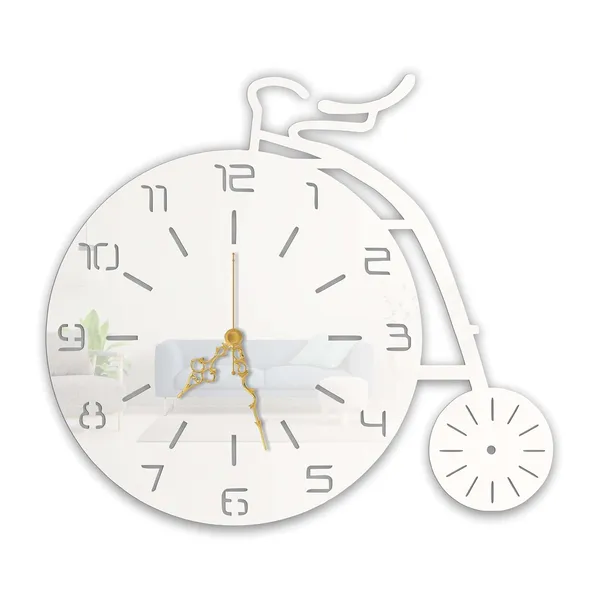 White_Vintage_Bicycle_Wall_Clock_Metal_Built_Ultra_High_Gloss_Metal_Wall_Clock_Silent_Non_Ticking_Movement_Retro_Wall_Decor_For_Living_Room_Bedroom