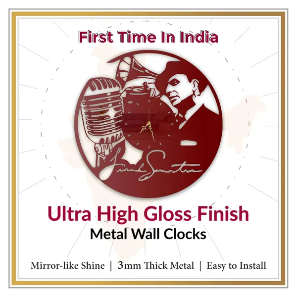 Wine_Red_Vintage_Jazz_Crooner_Wall_Clock_Metal_Built_Ultra_High_Gloss_Metal_Wall_Clock_Silent_Non_Ticking_Movement_Retro_Wall_Decor_For_Living_Room
