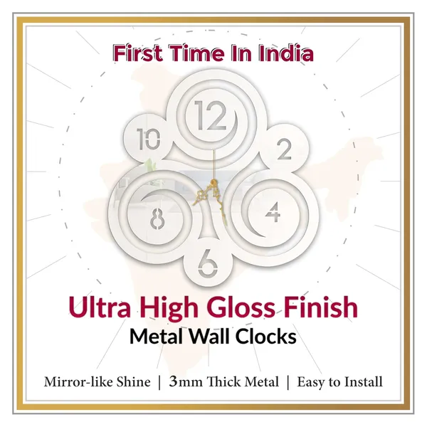 White_Swirl_Fusion_Wall_Clock_Metal_Built_Ultra_High_Gloss_Metal_Wall_Clock_Silent_Non_Ticking_Movement_Modern_Wall_Decor_For_Living_Room_Bedroom