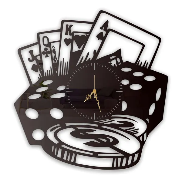 Black_Casino_Royale_Wall_Clock_Metal_Built_Ultra_High_Gloss_Metal_Wall_Clock_Silent_Non_Ticking_Movement_Modern_Wall_Decor_For_Living_Room_Game_Room