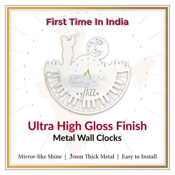 White_Jazz_Night_Wall_Clock_Metal_Built_Ultra_High_Gloss_Silent_Non_Ticking_Movement_Music_Wall_Decor_Living_Room_Studio_Bedroom