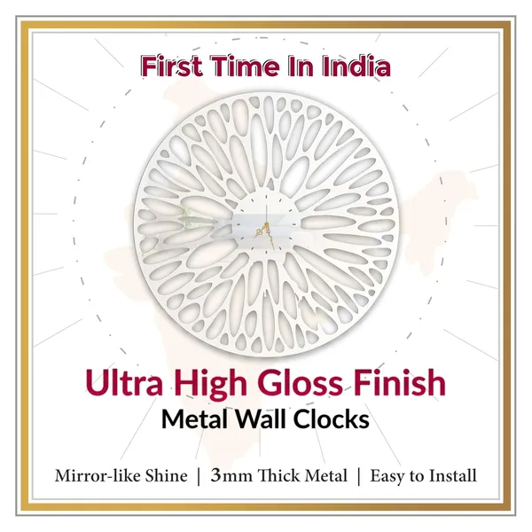 White_Organic_Ripple_Wall_Clock_Metal_Ultra_High_Gloss_Silent_Non_Ticking_Modern_Ripple_Pattern_Wall_Decor_For_Living_Room