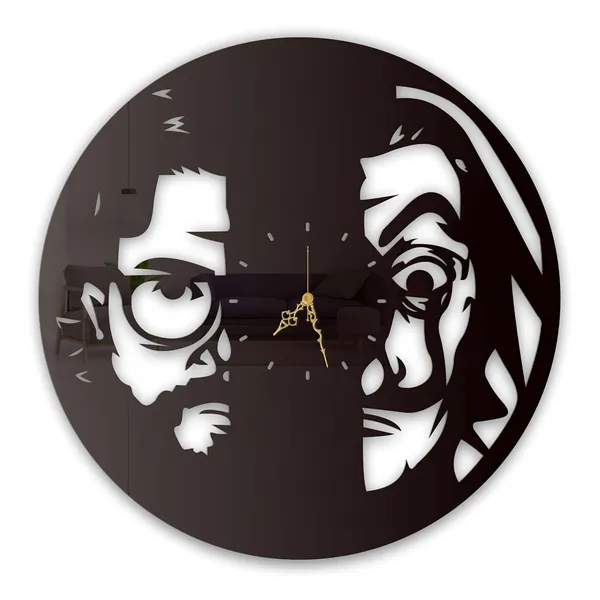 Black_Dual_Heist_Mask_Wall_Clock_Metal_Built_Ultra_High_Gloss_Metal_Wall_Clock_Silent_Non_Ticking_Movement_Modern_Wall_Decor_For_Living_Room