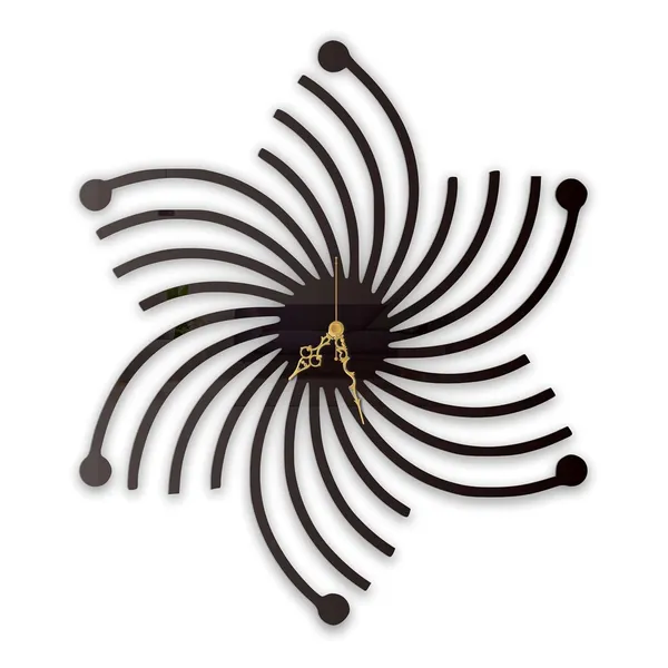 Black_Abstract_Spiral_Wall_Clock_Metal_Built_Ultra_High_Gloss_Silent_Non_Ticking_Movement_Modern_Wall_Decor_Living_Room_Bedroom_Office