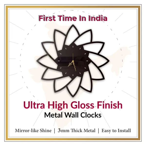 Black_Petal_Bloom_Wall_Clock_Metal_Built_Ultra_High_Gloss_Metal_Wall_Clock_Silent_Non_Ticking_Movement_Modern_Wall_Decor_For_Living_Room_Bedroom