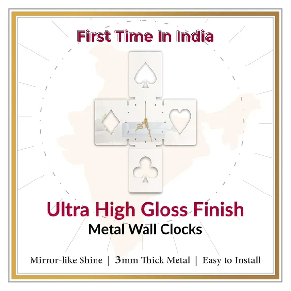 White_Card_Suits_Wall_Clock_Metal_Built_Ultra_High_Gloss_Metal_Wall_Clock_Silent_Non_Ticking_Movement_Modern_Wall_Decor_For_Living_Room_Game_Room