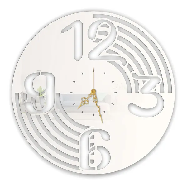 White_Modern_Numeric_Wall_Clock_Metal_Laser_Cut_Silent_Sweep_Movement_Stylish_Wall_Decor_For_Living_Room_Office_Contemporary_Interiors