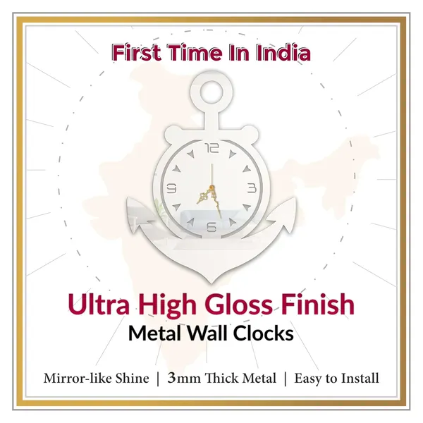 White_Nautical_Anchor_Wall_Clock_Metal_Built_Ultra_High_Gloss_Metal_Wall_Clock_Silent_Non_Ticking_Movement_Marine_Wall_Decor_For_Living_Room_Bedroom