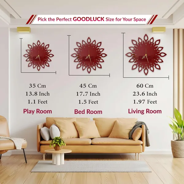 Wine_Red_Lotus_Burst_Wall_Clock_Metal_Built_Ultra_High_Gloss_Metal_Wall_Clock_Silent_Non_Ticking_Movement_Modern_Wall_Decor_For_Living_Room_Bedroom