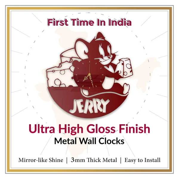 Wine_Red_Cheese_Lover_Mouse_Wall_Clock_Metal_Built_Ultra_High_Gloss_Silent_Non_Ticking_Movement_Cartoon_Wall_Decor_Kids_Room_Living_Room_Play_Area