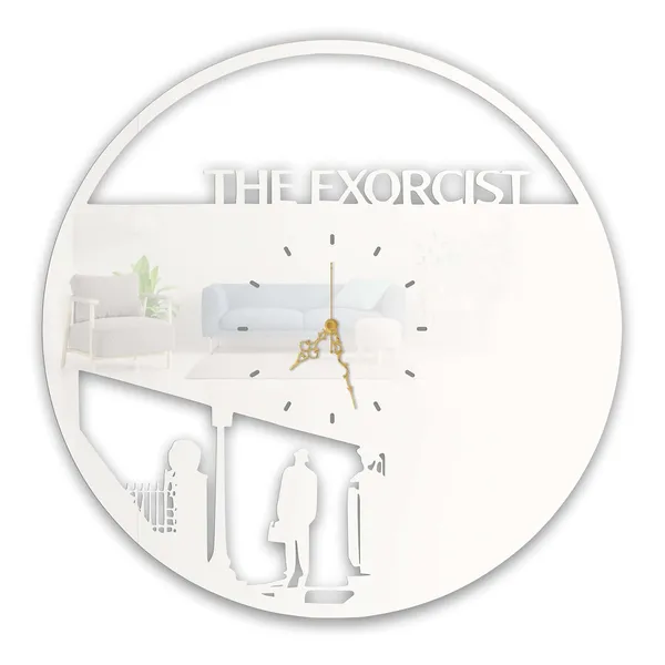 White_Night_Visitor_Wall_Clock_Ultra_High_Gloss_Metal_Metal_Built_Silent_Non_Ticking_Modern_Wall_Decor_Living_Room_Bedroom_Horror_Theme_Clock