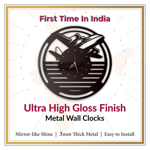 Black_Classic_Airplane_Wall_Clock_Ultra_High_Gloss_Metal_Built_Silent_Non_Ticking_Metal_Wall_Clock_Aviation_Decor_Living_Room_Travel_Corner