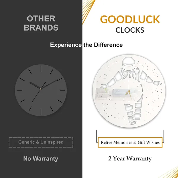White_Cosmic_Astronaut_Wall_Clock_Ultra_High_Gloss_Metal_Built_Silent_Non_Ticking_Modern_Wall_Decor_Living_Room_Kids_Room_Bedroom_Study_Room