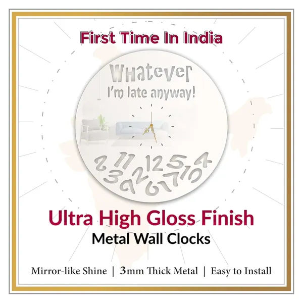 White_Wall_Clock_Ultra_High_Gloss_Metal_Built_Silent_Non_Ticking_Funny_Wall_Decor_Living_Room_Bedroom_Office_Study_Room