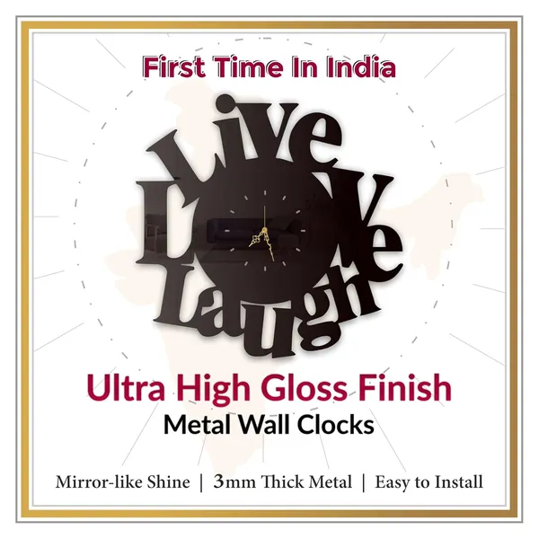 Black_Live_Love_Laugh_Wall_Clock_Ultra_High_Gloss_Metal_Built_Silent_Non_Ticking_Metal_Wall_Clock_Motivational_Decor_Living_Room_Bedroom_Office