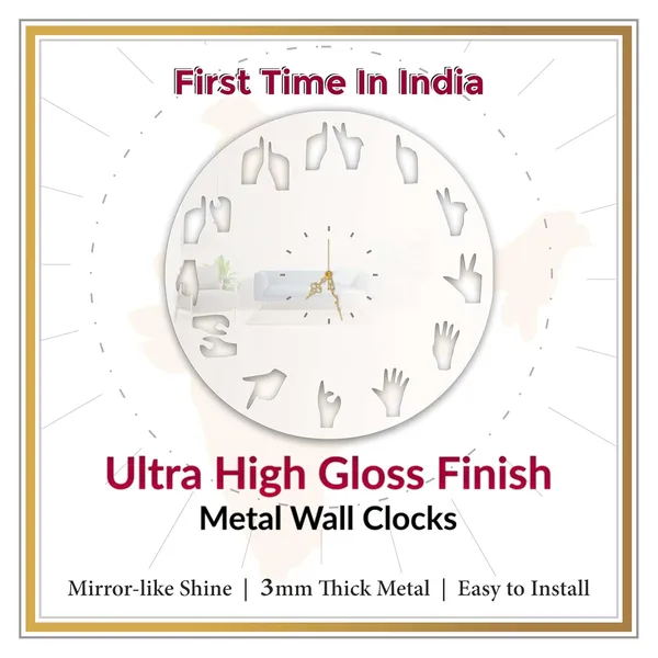 White_Hand_Gesture_Art_Wall_Clock_Ultra_High_Gloss_Metal_Built_Silent_Non_Ticking_Movement_Modern_Creative_Wall_Decor_Living_Room_Bedroom_Office