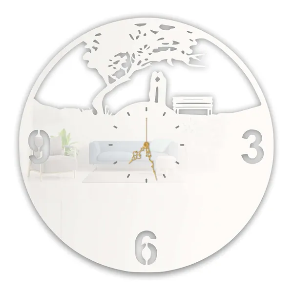 White_Romantic_Couple_Silhouette_Wall_Clock_Ultra_High_Gloss_Metal_Built_Silent_Non_Ticking_Movement_Love_Theme_Wall_Decor_Living_Room