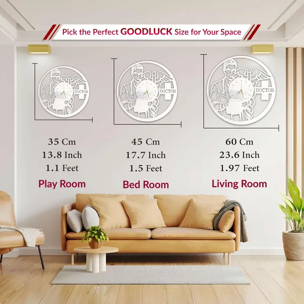 White_Doctor_Theme_Wall_Clock_Ultra_High_Gloss_Metal_Built_Silent_Non_Ticking_Medical_Office_Wall_Decor_Clinic_Hospital_Doctor_Cabin