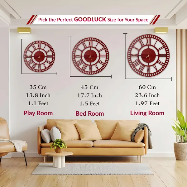 Wine_Red_Roman_Classic_Wall_Clock_Ultra_High_Gloss_Metal_Built_Silent_Non_Ticking_Modern_Wall_Decor_Living_Room_Bedroom_Office_Hallway
