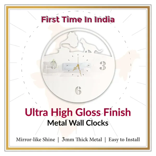 White_Cat_Gramophone_Wall_Clock_Ultra_High_Gloss_Metal_Built_Silent_Non_Ticking_Movement_Retro_Wall_Decor_Living_Room_Bedroom_Studio