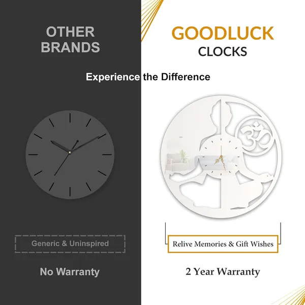 White_Meditation_Om_Wall_Clock_Ultra_High_Gloss_Metal_Built_Silent_Non_Ticking_Metal_Wall_Clock_Spiritual_Decor_Living_Room_Yoga_Room_Bedroom