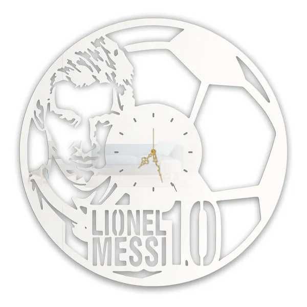 White_Football_Legend_Wall_Clock_Ultra_High_Gloss_Metal_Built_Silent_Non_Ticking_Sports_Wall_Decor_Living_Room_Bedroom_Game_Room_Office
