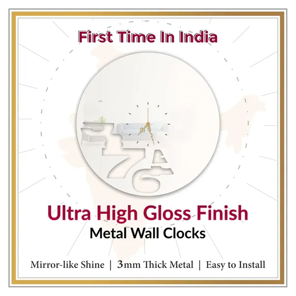 White_Floating_Numbers_Art_Wall_Clock_Ultra_High_Gloss_Metal_Built_Silent_Non_Ticking_Movement_Modern_Minimal_Wall_Decor_Living_Room_Bedroom