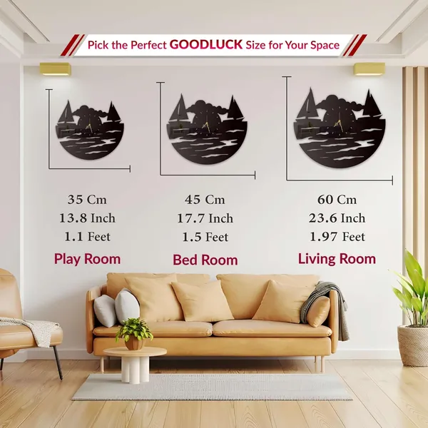Black_Sunset_Sailboats_Wall_Clock_Ultra_High_Gloss_Metal_Built_Silent_Non_Ticking_Metal_Wall_Clock_Nautical_Decor_Living_Room_Beach_Theme