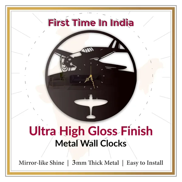 Black_Vintage_Fighter_Plane_Wall_Clock_Ultra_High_Gloss_Metal_Built_Silent_Non_Ticking_Movement_Aviation_Wall_Decor_Living_Room_Bedroom_Office