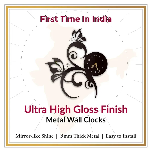 Black_Butterfly_Swirl_Wall_Clock_Ultra_High_Gloss_Metal_Built_Silent_Modern_Wall_Decor_Living_Room_Bedroom_Hallway