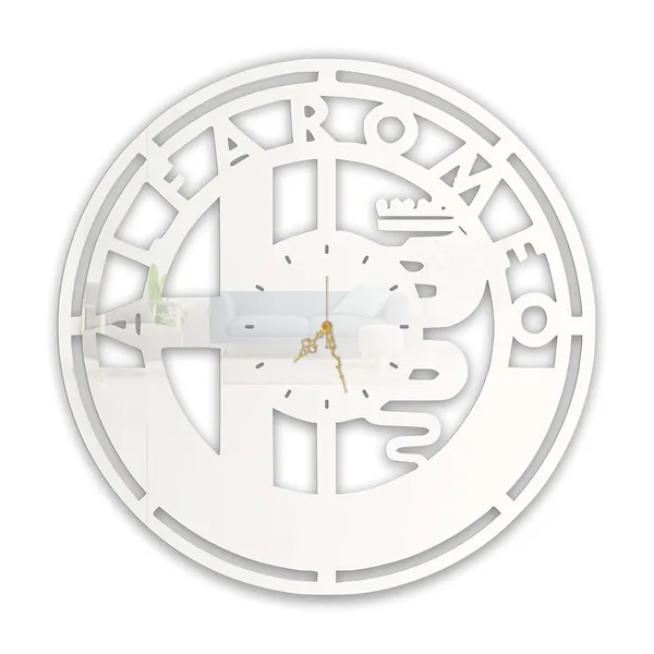 White_Italian_Racing_Emblem_Wall_Clock_Ultra_High_Gloss_Metal_Built_Silent_Non_Ticking_Movement_Classic_Auto_Wall_Decor_Living_Room_Office_Garage