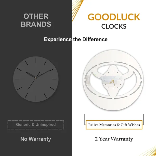 White_Oval_Auto_Emblem_Wall_Clock_Ultra_High_Gloss_Metal_Built_Silent_Non_Ticking_Movement_Car_Lover_Wall_Decor_Living_Room_Office_Garage
