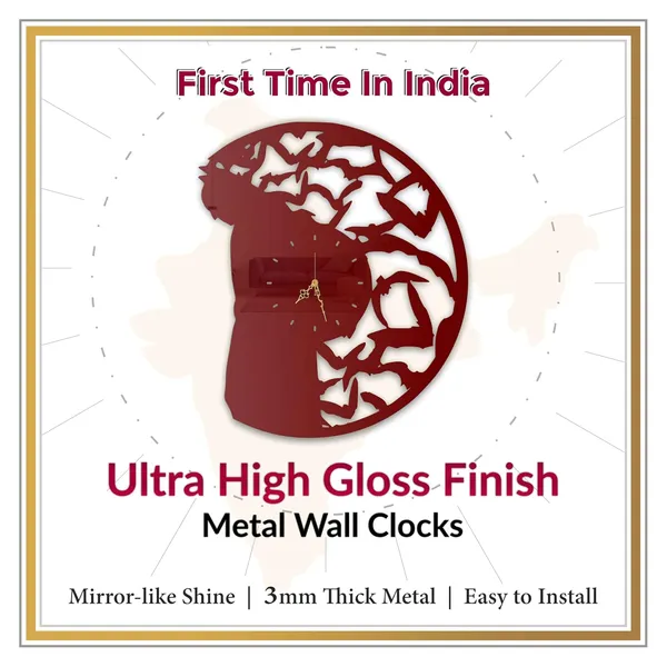 Wine_Red_Dark_Vigilante_Wall_Clock_Bat_Silhouette_Art_Metal_Laser_Cut_Silent_Sweep_Movement_Modern_Wall_Decor_For_Living_Room_Bedroom