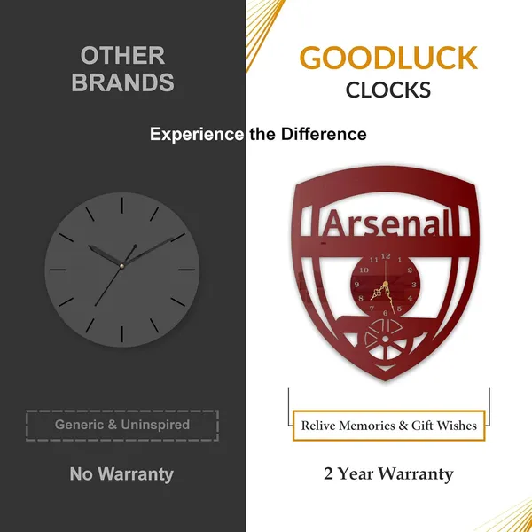 Wine_Red_Cannon_Crest_Wall_Clock_Metal_Built_Ultra_High_Gloss_Silent_Non_Ticking_Movement_Metal_Wall_Clock_Modern_Wall_Decor_For_Living_Room_Game_Room