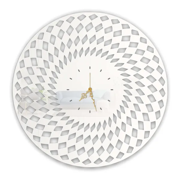 White_Hypnotic_Spiral_Wall_Clock_Ultra_High_Gloss_Metal_Built_Silent_Non_Ticking_Movement_Modern_Wall_Decor_Living_Room_Office_Bedroom