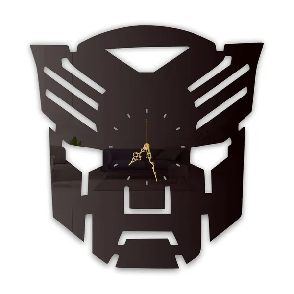 Black_Mecha_Warrior_Wall_Clock_Metal_Built_Ultra_High_Gloss_Metal_Wall_Clock_Silent_Non_Ticking_Modern_Wall_Decor_For_Living_Room_Bedroom_Office