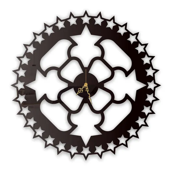 Black_Star_Gear_Wall_Clock_Metal_Built_Ultra_High_Gloss_Silent_Non_Ticking_Movement_Metal_Wall_Clock_Modern_Wall_Decor_For_Living_Room_Office