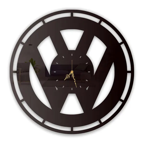 Black_Vintage_Auto_Monogram_Wall_Clock_Ultra_High_Gloss_Metal_Built_Silent_Non_Ticking_Movement_Car_Lover_Wall_Decor_Living_Room_Office_Garage