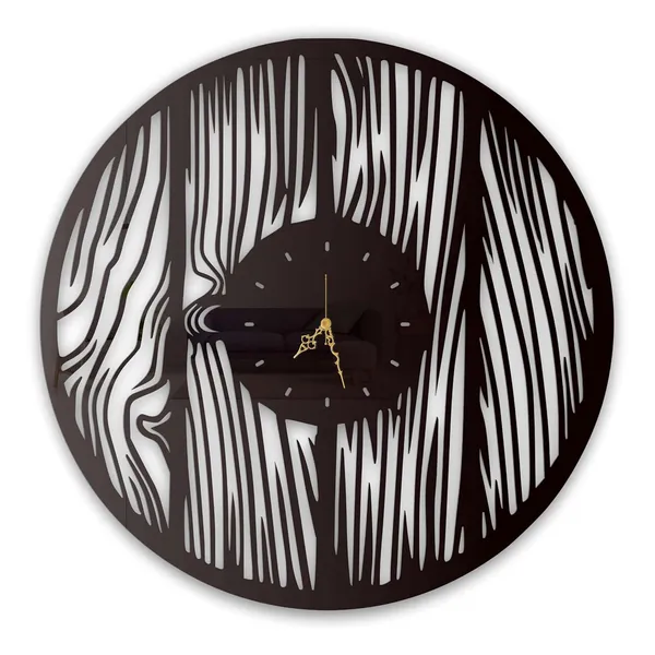 Black_Wood_Grain_Texture_Wall_Clock_Ultra_High_Gloss_Metal_Built_Silent_Non_Ticking_Metal_Wall_Clock_Rustic_Decor_Living_Room_Bedroom_Office