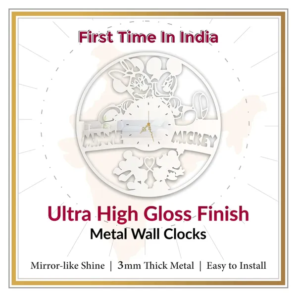 White_Cheerful_Mouse_Duo_Wall_Clock_Ultra_High_Gloss_Metal_Built_Silent_Non_Ticking_Movement_Metal_Wall_Clock_Living_Room_Decor_Bedroom_Playroom