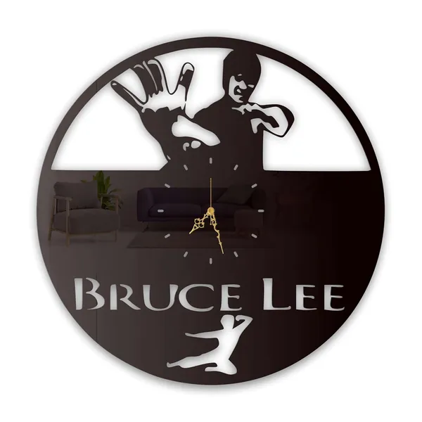 Black_Legendary_Martial_Artist_Wall_Clock_Ultra_High_Gloss_Metal_Built_Silent_Non_Ticking_Movement_Action_Wall_Decor_Living_Room_Studio_Gym