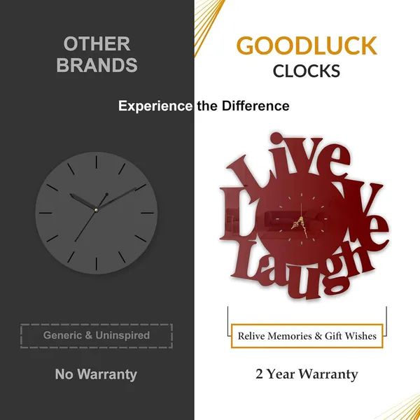 Wine_Red_Live_Love_Laugh_Wall_Clock_Ultra_High_Gloss_Metal_Built_Silent_Non_Ticking_Metal_Wall_Clock_Motivational_Decor_Living_Room_Bedroom_Office