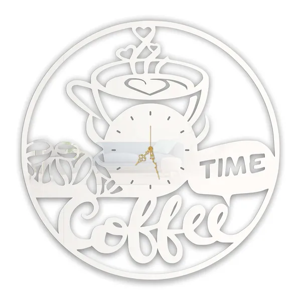 White_Coffee_Time_Wall_Clock_Ultra_High_Gloss_Metal_Built_Silent_Non_Ticking_Metal_Wall_Clock_Kitchen_Decor_Living_Room_Cafe_Coffee_Corner