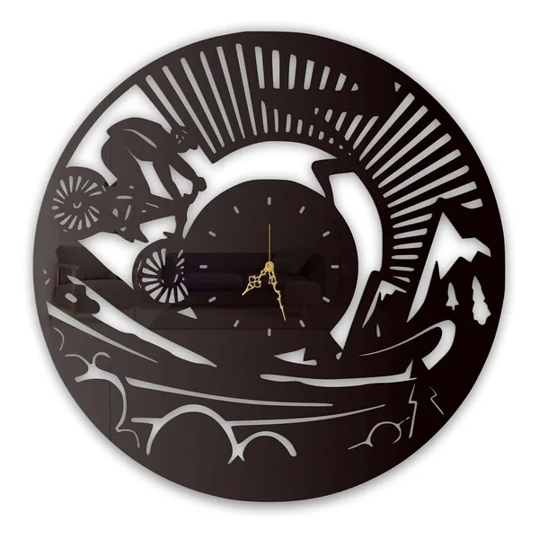 Black_Mountain_Rider_Wall_Clock_Ultra_High_Gloss_Metal_Built_Silent_Non_Ticking_Metal_Wall_Clock_Adventure_Decor_Living_Room_Bedroom_Studio
