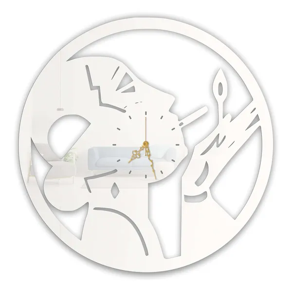 White_Art_Studio_Painter_Wall_Clock_Ultra_High_Gloss_Metal_Built_Silent_Non_Ticking_Creative_Wall_Decor_Living_Room_Art_Room_Studio