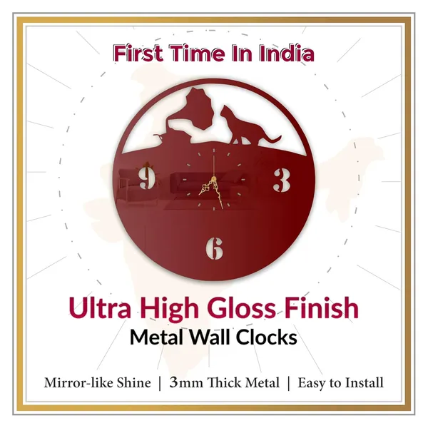 Wine_Red_Cat_Gramophone_Wall_Clock_Ultra_High_Gloss_Metal_Built_Silent_Non_Ticking_Movement_Retro_Wall_Decor_Living_Room_Bedroom_Studio