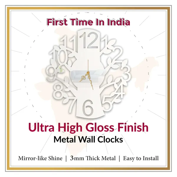 White_Tree_Of_Time_Wall_Clock_Metal_Built_Ultra_High_Gloss_Silent_Non_Ticking_Movement_Nature_Wall_Decor_Living_Room_Bedroom_Office