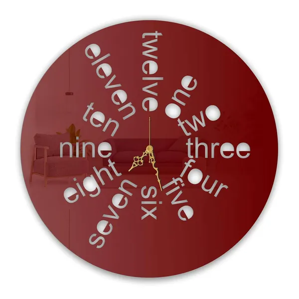 Wine_Red_Text_Dial_Wall_Clock_Metal_Built_Ultra_High_Gloss_Silent_Non_Ticking_Movement_Modern_Wall_Decor_Living_Room_Bedroom_Office